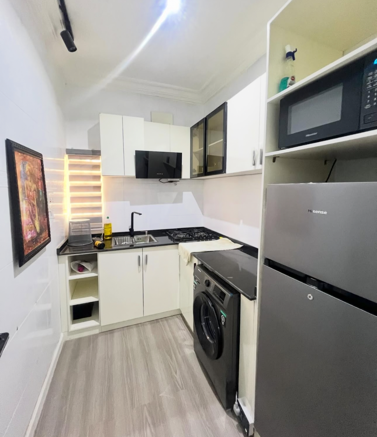 Meuble de cuisine moderne américain sur