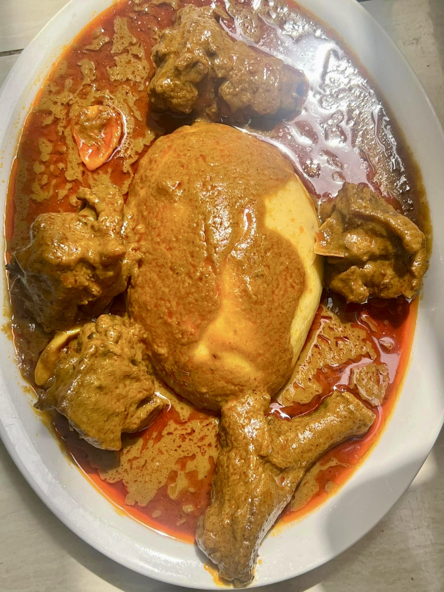 Purée de noix de palme