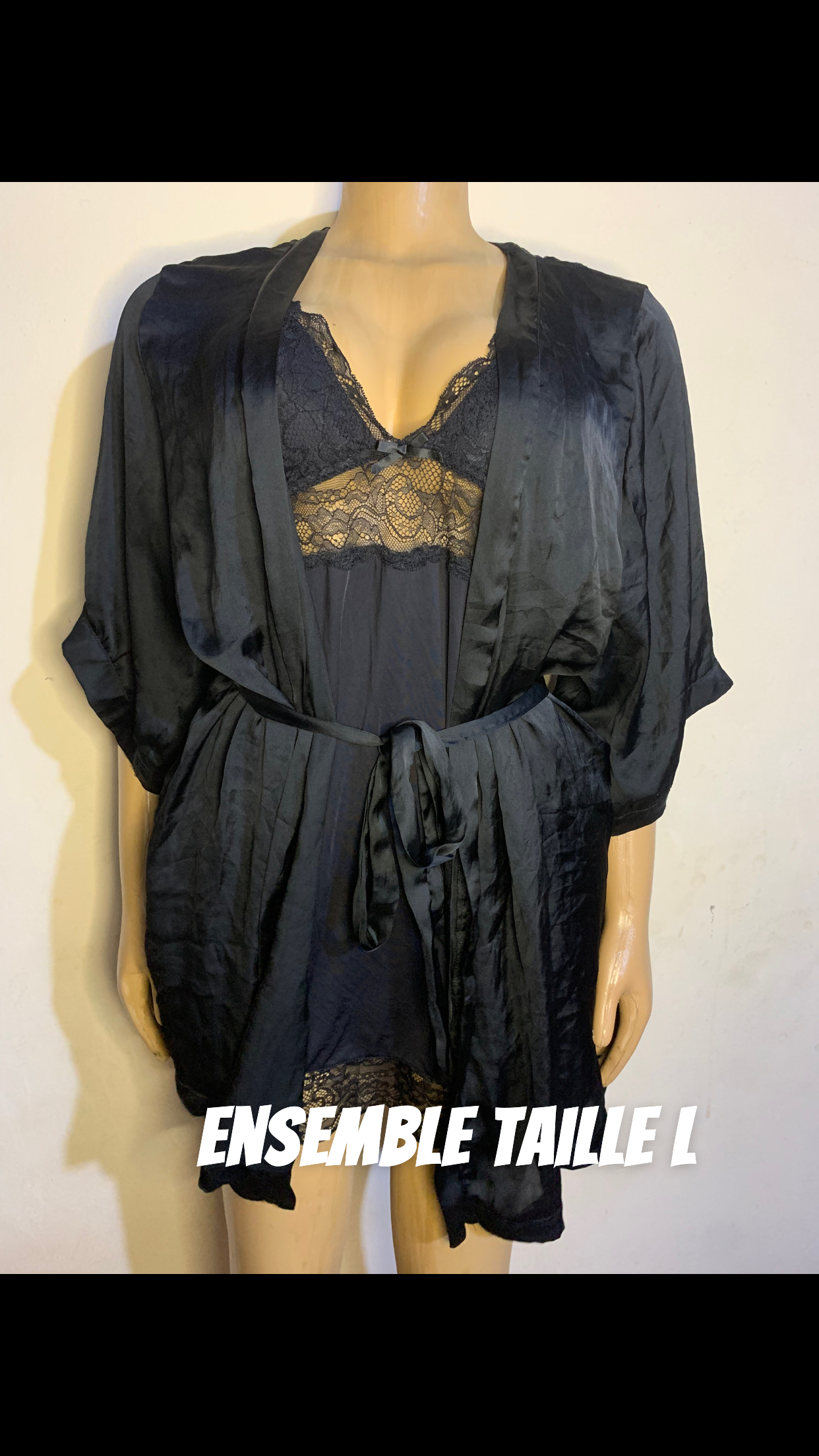 Ensemble sexy robe et boléro