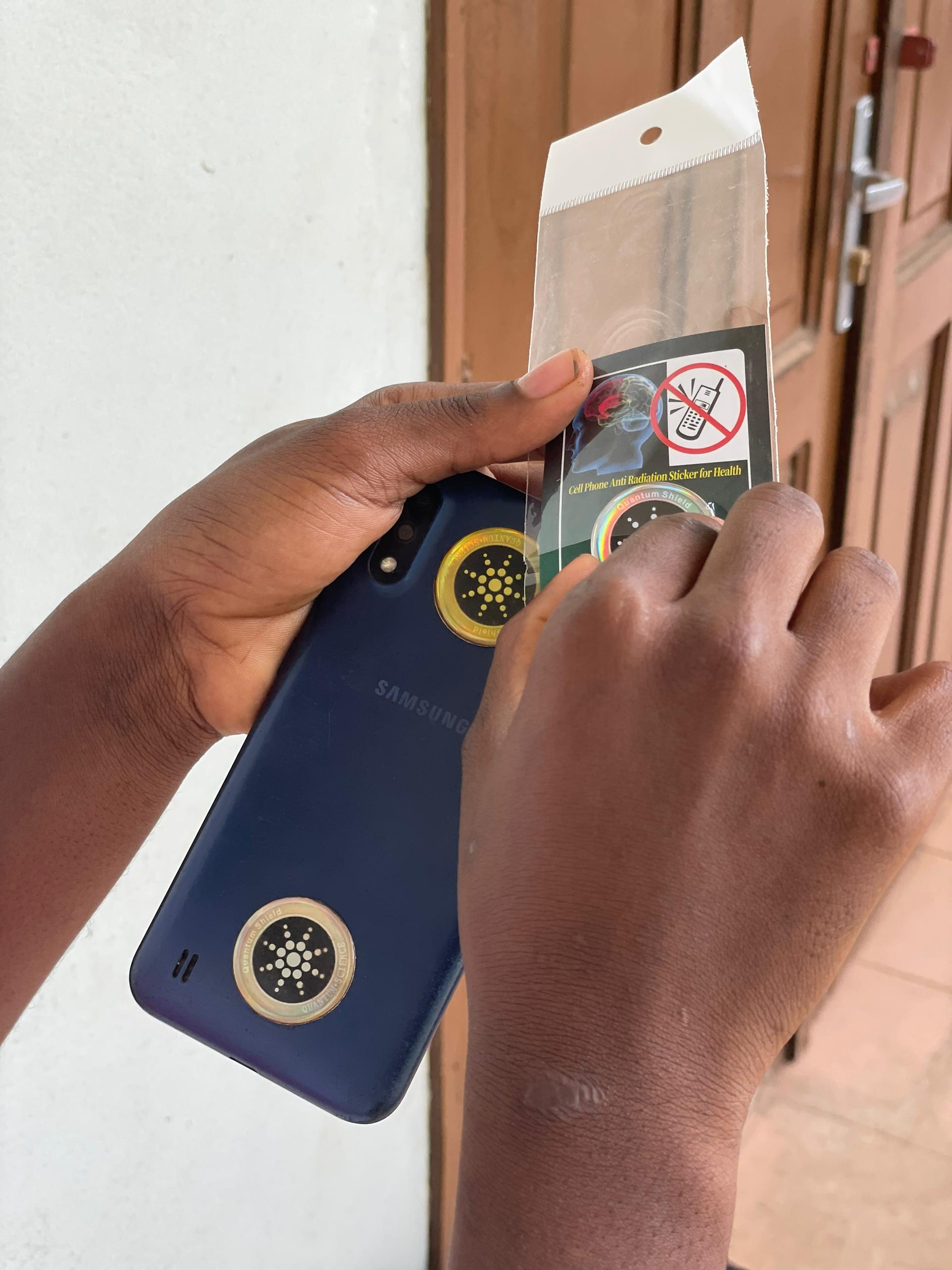 ANTI RADIATION POUR TELEPHONE