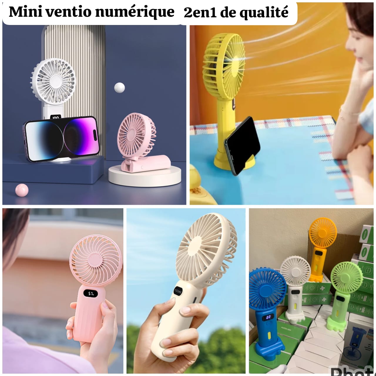 Mini-ventilo numérique