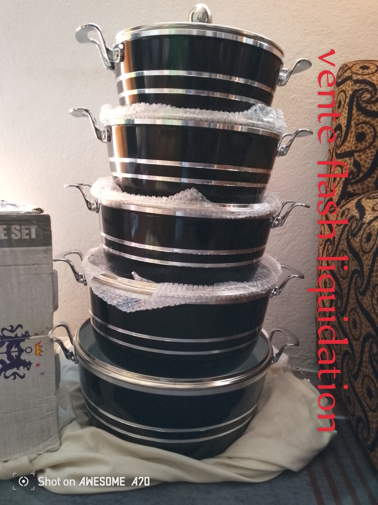 Cookware marmite en inox antiadhésif  bo